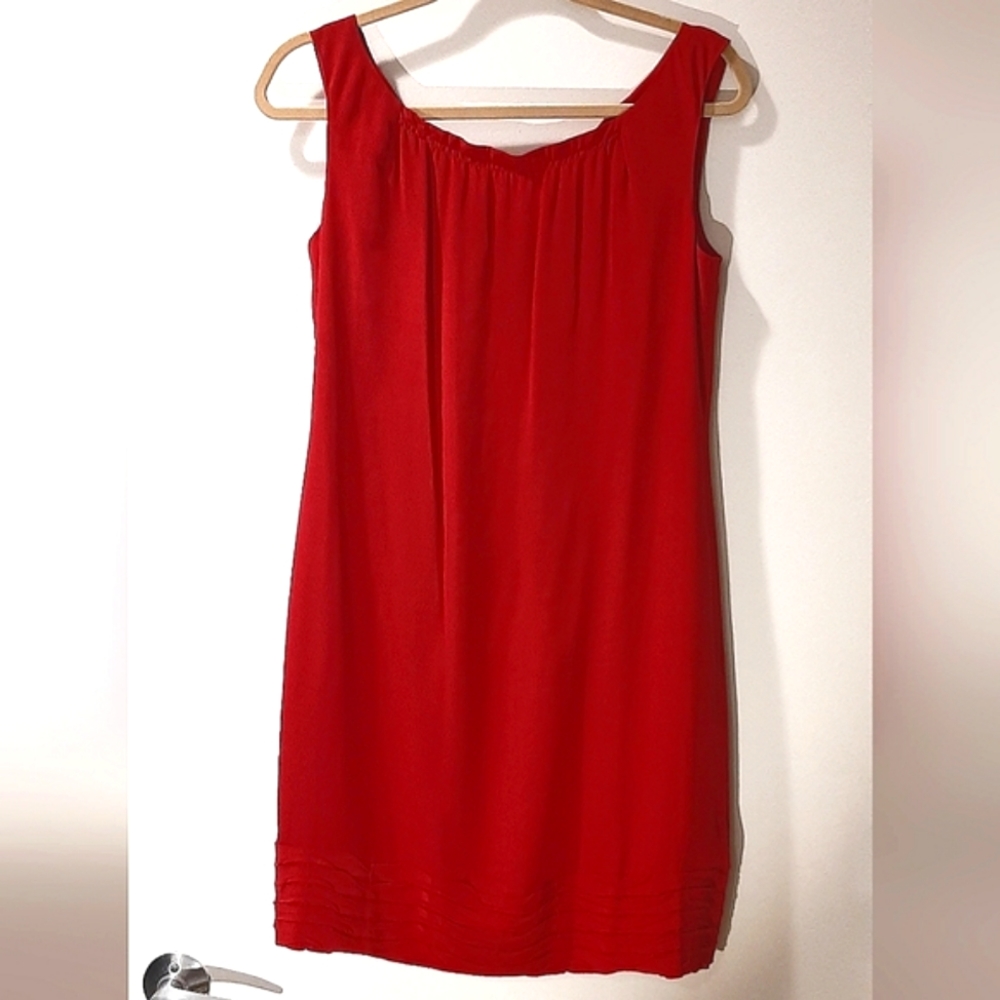 TRISTAN | Red Silk Dress